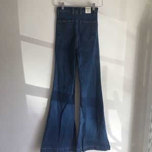 NWT Rollas Eastcoast hi rise flare size 25